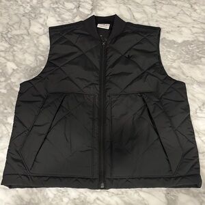 adidas Men's Black Quilted Vest